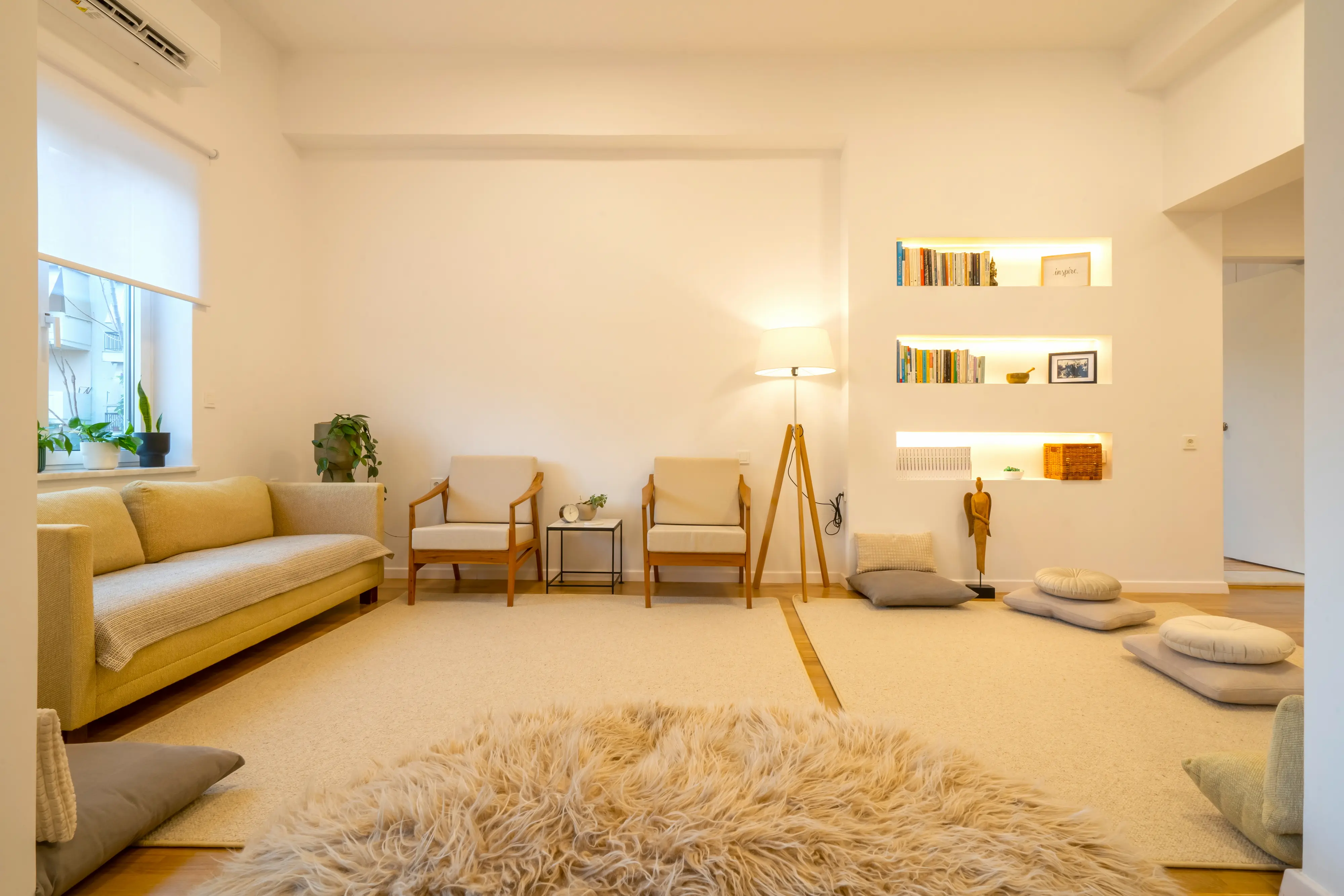 The main room at Humans studio, Chania
